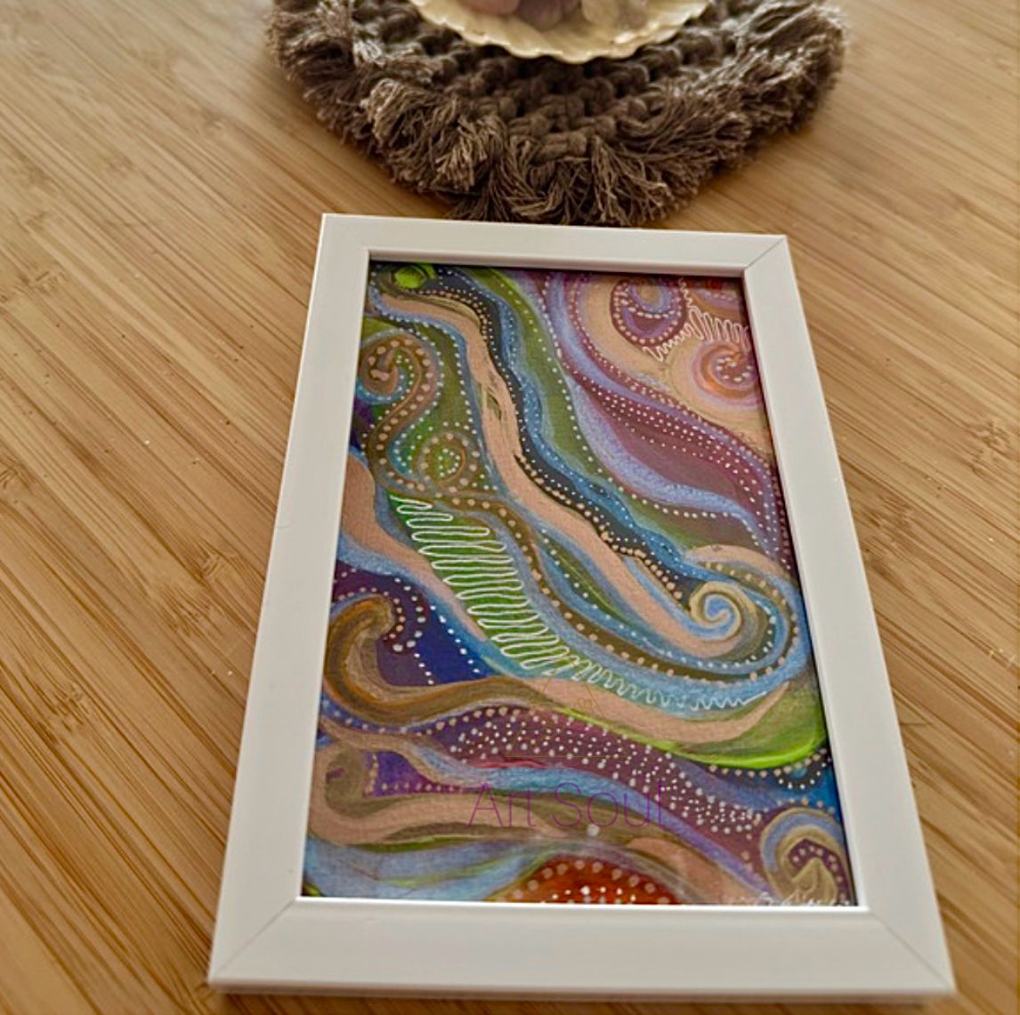 Aguarela Mandala Connection (essência divina)