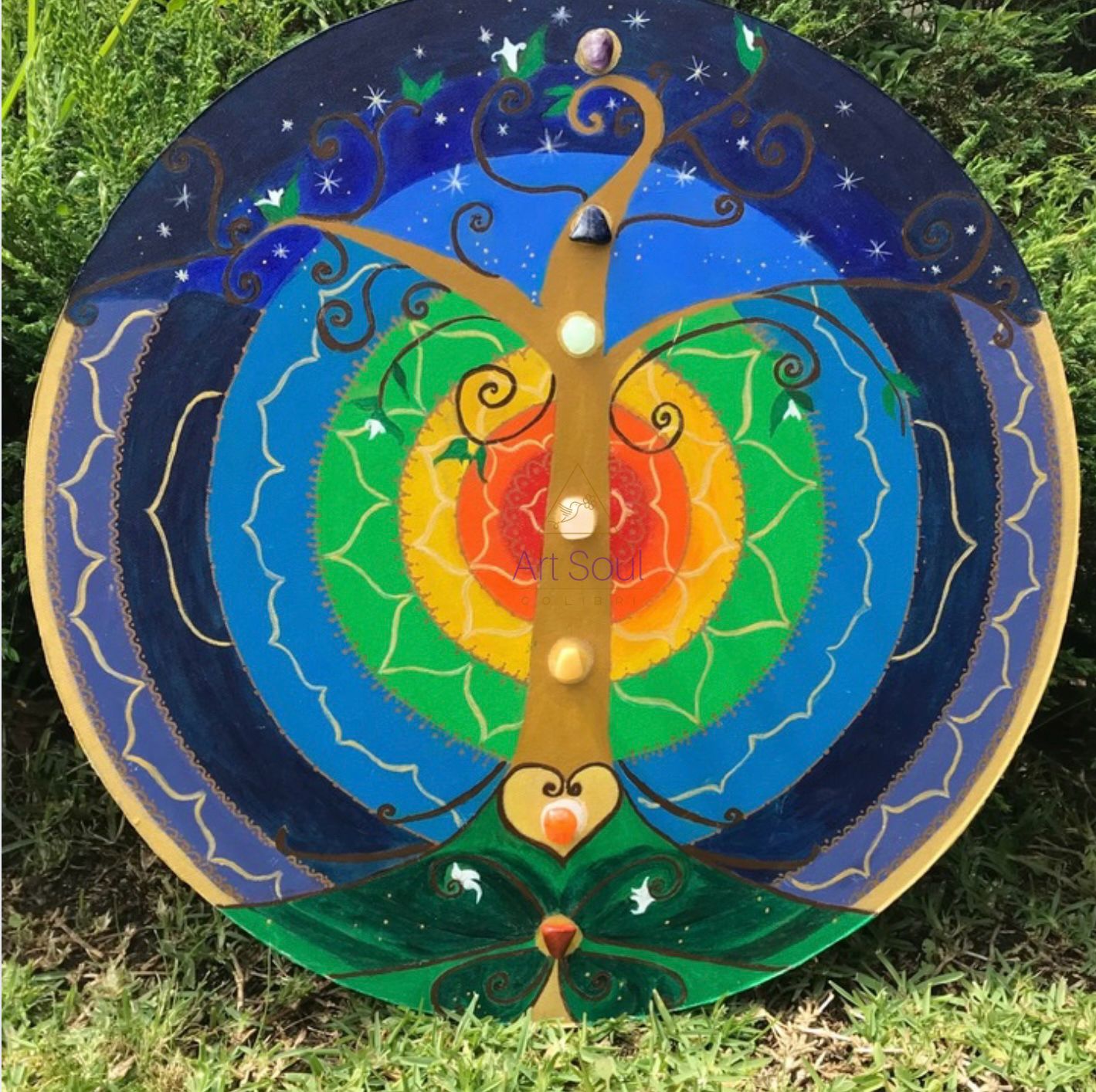 Mandala Connetion - Alinhamento, 60cm